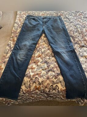 Levi's Men’s Blue Straight-Leg Jeans size 36x34